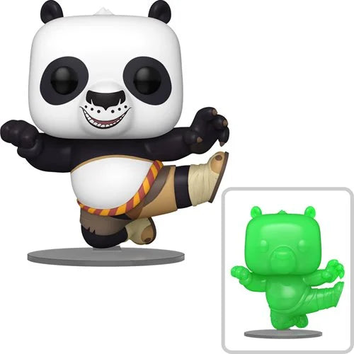 Kung Fu Panda DreamWork's 30th Anniversary Po Funko Pop! Vinyl Figure #1567 - Specialty Series CHASE + PoP Protector