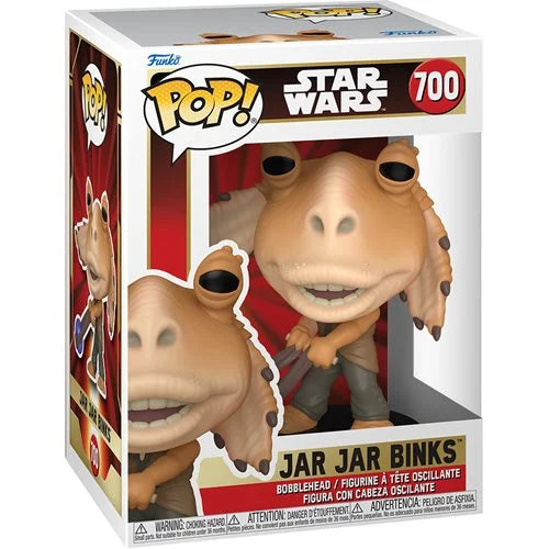 Funko Pop! Star Wars: Episode I - The Phantom Menace Jar Jar Binks with Booma Balls #700 + PoP Protector