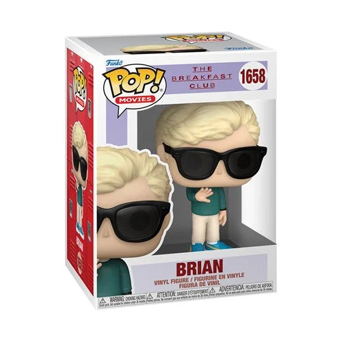 The Breakfast Club Brian Funko Pop! Vinyl Figure #1658 + PoP Protector