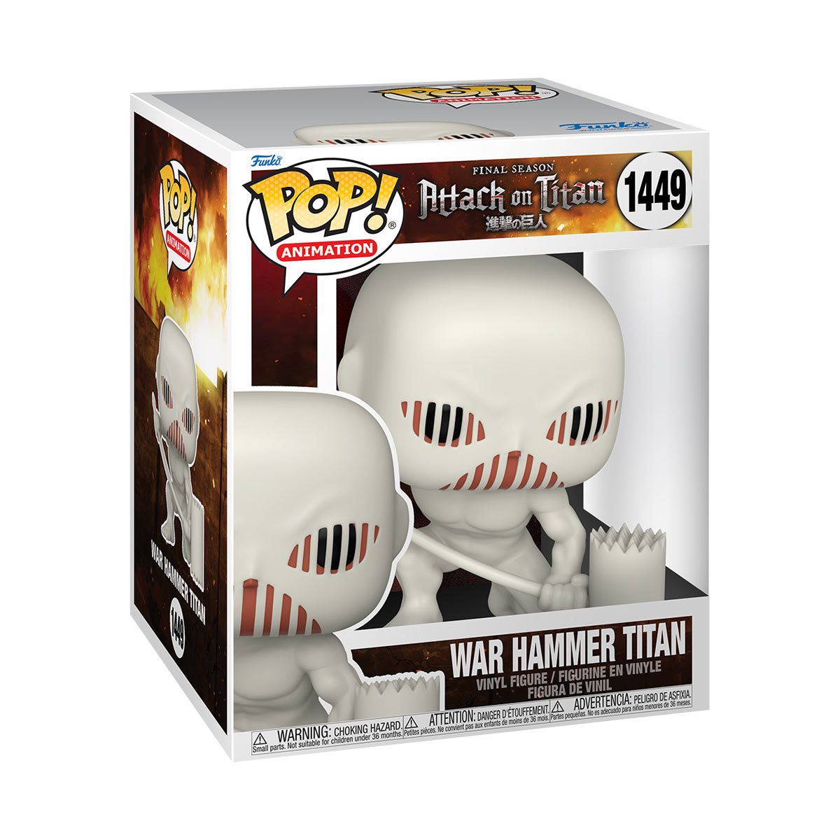 Attack on Titan War Hammer Titan Super 6-Inch Funko Pop! Vinyl Figure #1449