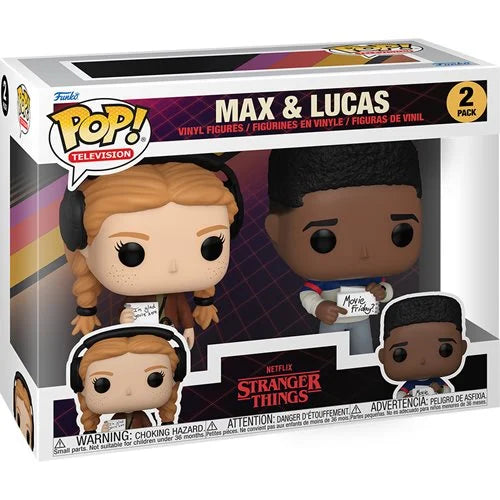 Funko Pop! Netflix Stranger Things Season 4 Max & Lucas Figure 2-Pack