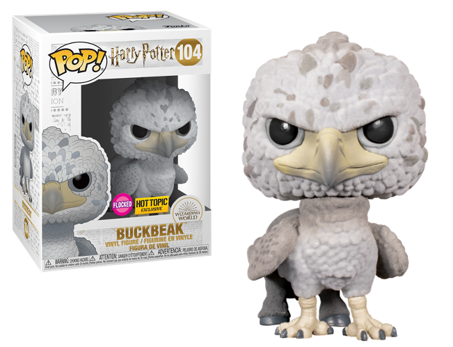 Funko POP! Harry Potter - 104 Buckbeak Hot Topic Flocked + PROTECTOR!