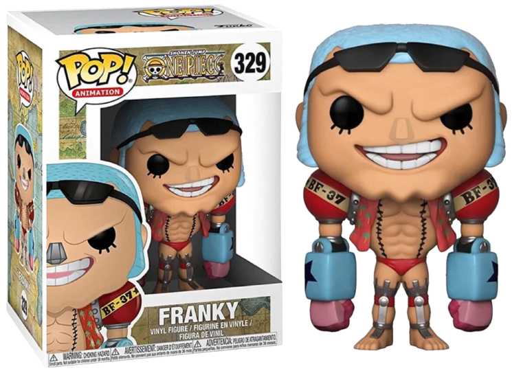 Funko Pop! Vinyl One Piece - Franky #329 + PoP Protector