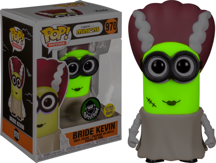 Funko POP! Movies: Minions #970 - Bride Kevin GITD (VAULTED) + PROTECTOR!