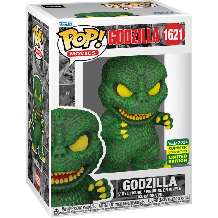 Funko Pop! Godzilla 1621 Funko 2024 Summer Convention Exclusive + Free Protector