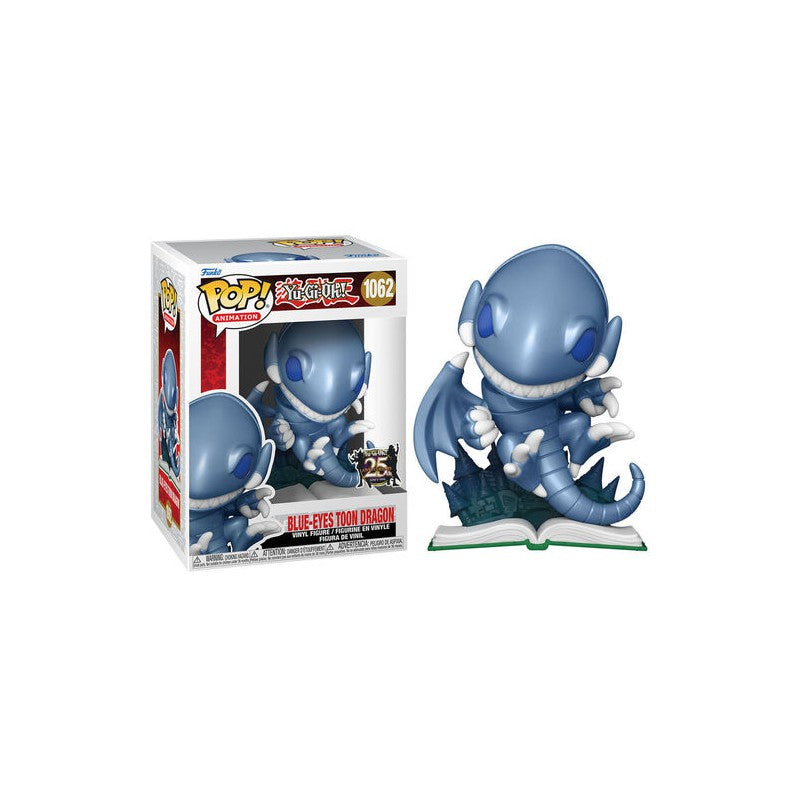 1062 Funko POP! Animation: YU GI OH - Blue Eyes Toon Dragon 25TH Anniversary + PROTECTOR!