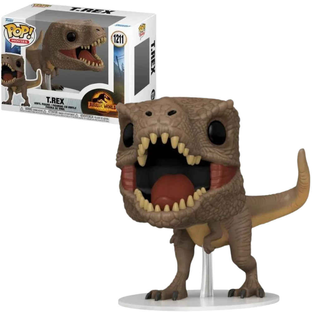 Funko POP! Movies: Jurassic World - T.Rex 1211 + PROTECTOR!