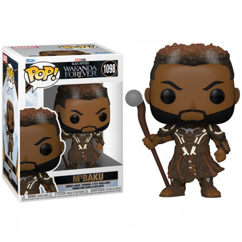 Funko POP! Marvel: Black Panther Wakanda Forever #1098 - M'baku + PROTECTOR!