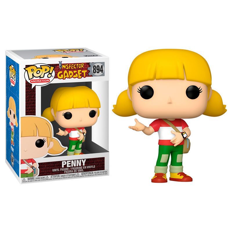 Funko POP! Animation: Inspector Gadget #894 - Penny + PROTECTOR! (Box ware)