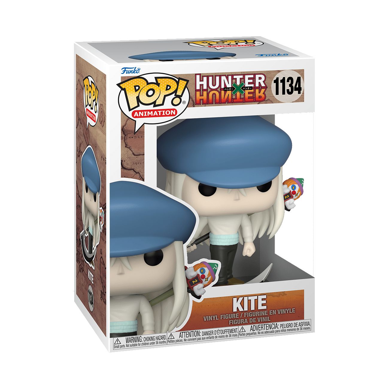 Funko POP 1134 Animation: HunterxHunter- Kite w/ Scythe Vinyl Figure + Free Protector