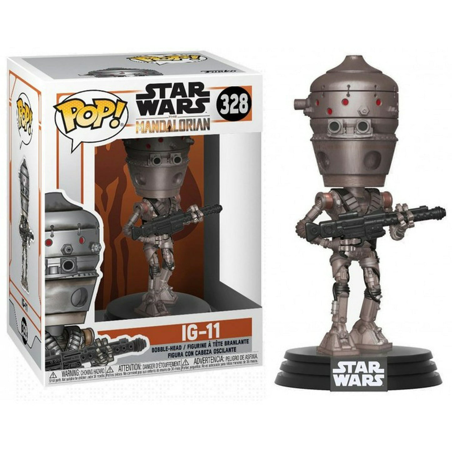 Funko Pop! Star Wars IG-11 328 + Free Protector