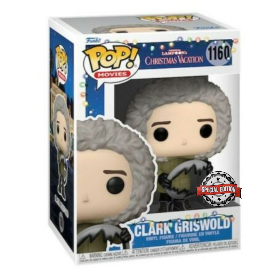 Funko Pop! National Lampoon’s Christmas Vacation Clark Griswold 1160 Special Edition + Free Protector
