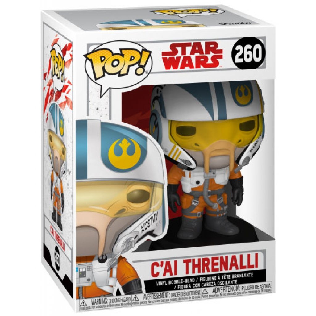 Funko Pop! Star Wars C’ai Threnalli 260 + Free Protector (VAULTED)