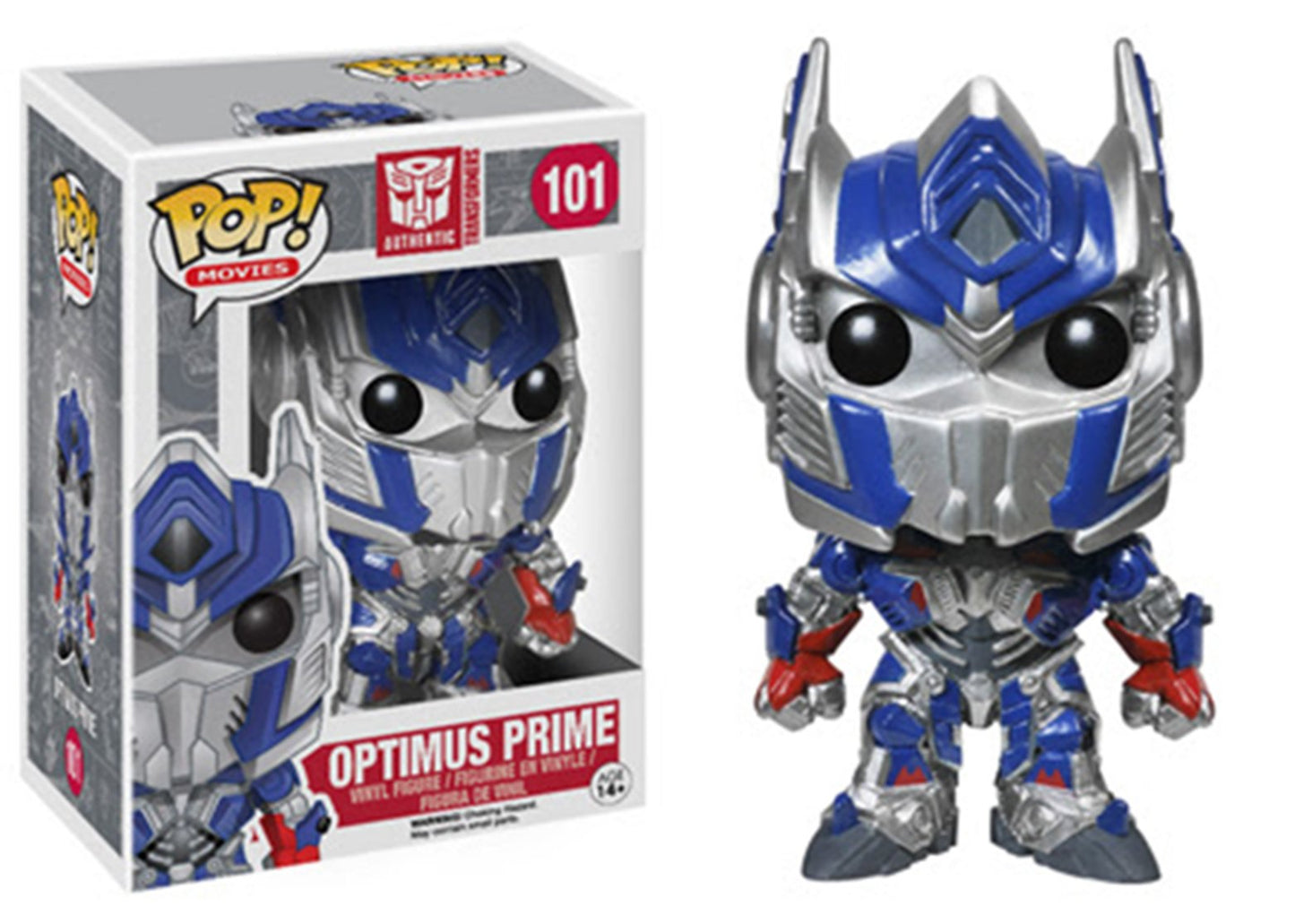 Funko Pop! Authentic Transformers Optimus Prime 101 + Free Protector