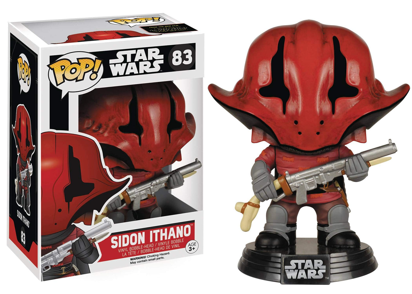 Funko Pop! Star Wars Sidon Ithano 83 + Free Protector (VAULTED)