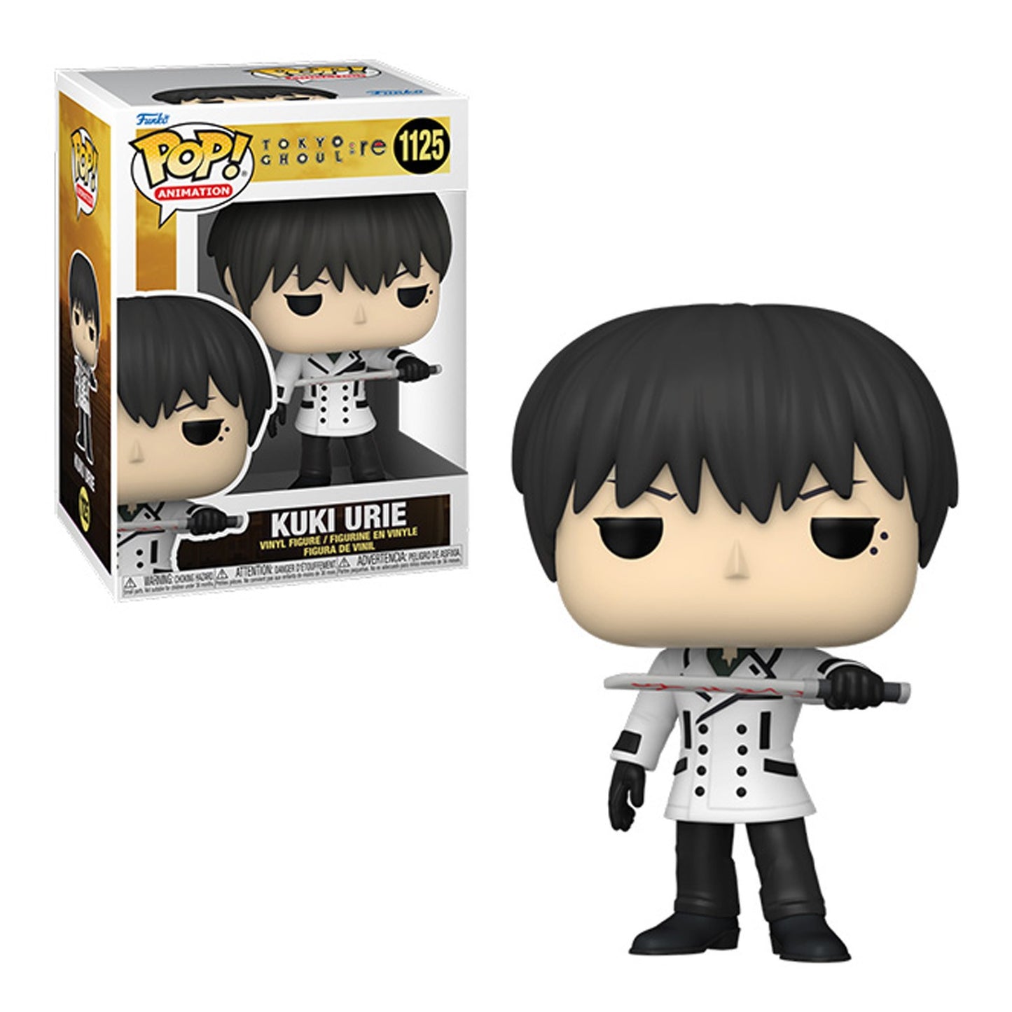 1125 KUKI URIE TOKYO GHOUL RE FUNKO POP! + Protector