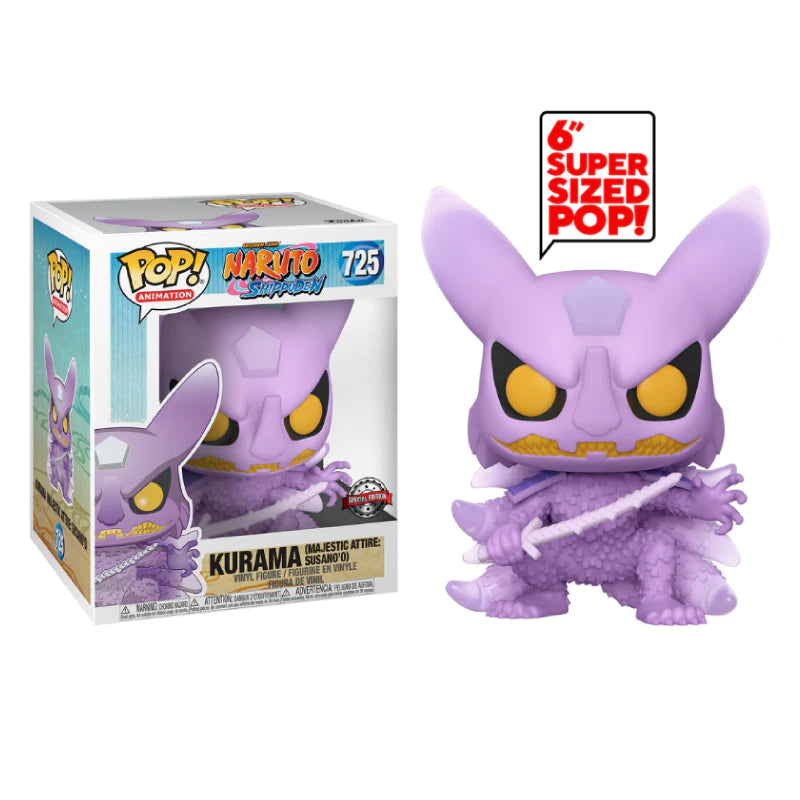 Funko POP! ANIMATION: Naruto Shippuden - #725 Kurama (Majestic Attire: Susano'o) Special Edition + PROTECTOR!