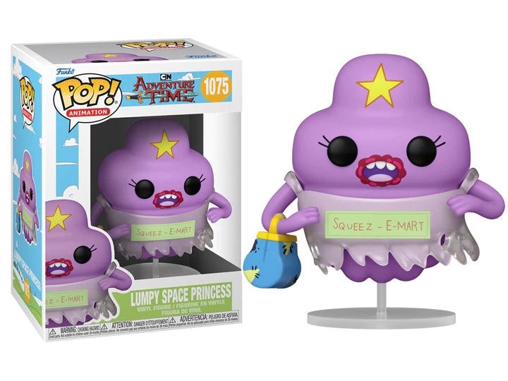 Funko Pop! Animation Adventure Time Lumpy Space Princess #1075 + Pop Protector