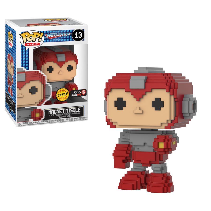 Funko Pop! 8-Bit #13 Mega Man Magnet Missile Chase (Gamestop Exclusive)