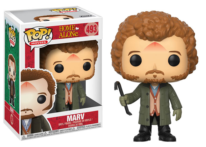 493 Marv (Iron Burn) Home Alone Funko PoP! Movies + PoP Protector