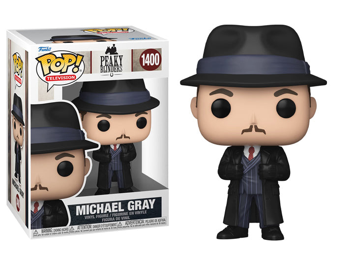 Pop! Television Peaky Blinders Vinyl Figure Michael Gray #1400 + PoP Protector