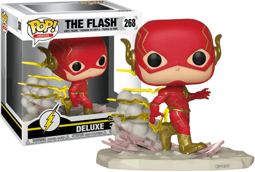 Funko POP! Heroes: The Flash #268 - EB GAMES Exclusive + PROTECTOR!