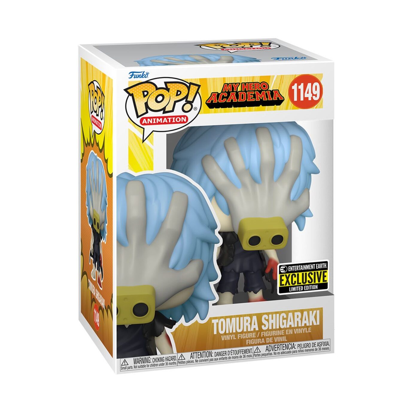 Funko POP! Animation: My Hero Academia #1149 - Tomura Shigaraki - EE exclusive + PROTECTOR!