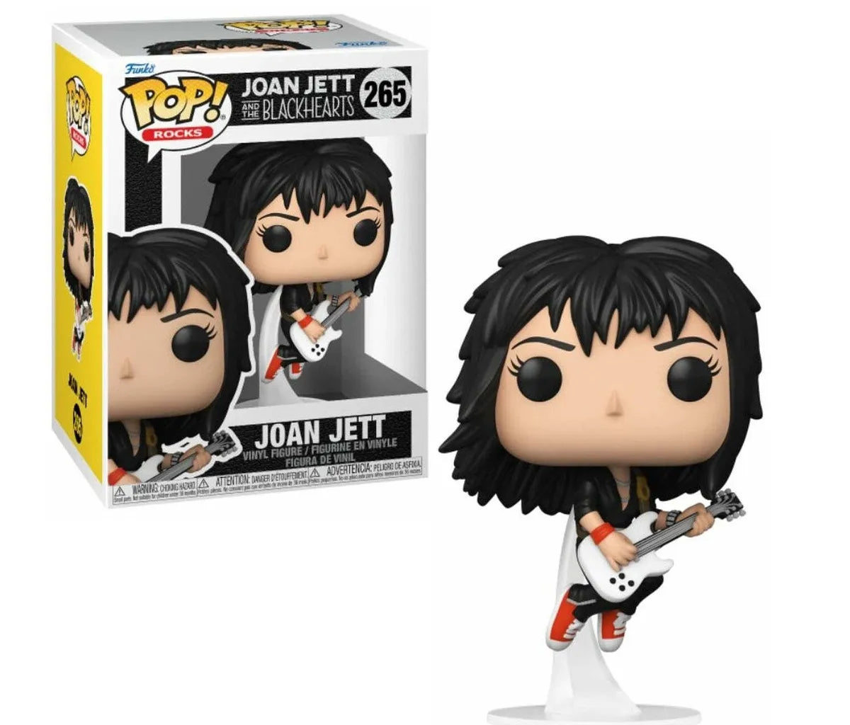 Funko POP! Rocks: Joan Jett #265 + PROTECTOR!