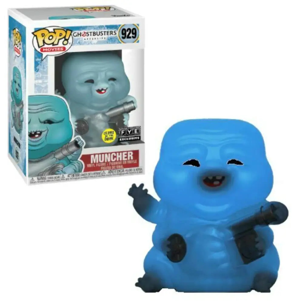 Funko POP! Movies: Ghostbusters Afterlife #929 - Muncher FYE GITD + Protector!