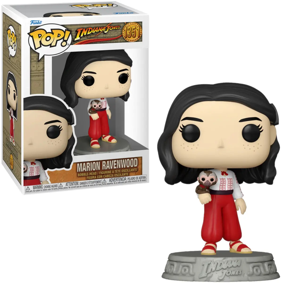 Funko POP! Indiana Jones #1351 - Marion Ravenwood + PROTECTOR!