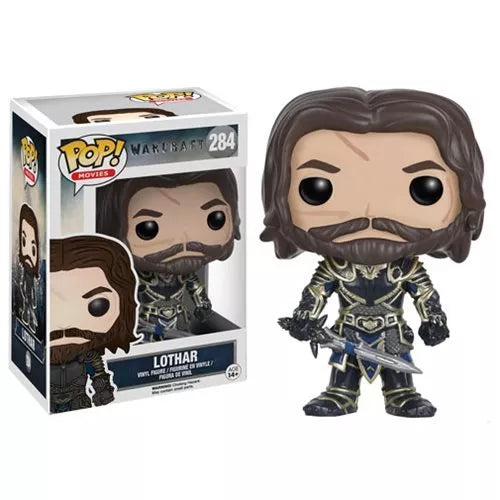Funko POP! Movies: Warcraft #284 - Lothar + PROTECTOR!