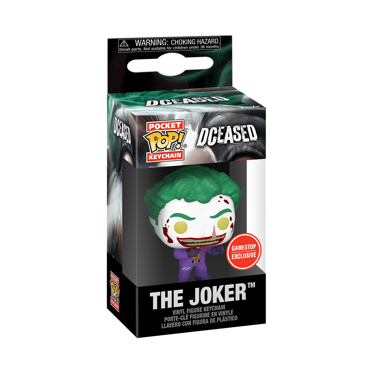Pocket POP! Keychain - The Joker DCEASED EB GAMES Exclusive