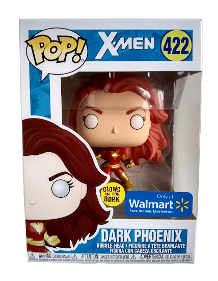 Funko POP! Marvel X-MEN #422 - Dark Phoenix Walmart Exclusive GITD (VAULTED) + PROTECTOR!