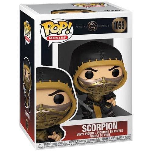Funko Pop! 1055 Mortal Kombat Scorpion + Pop Protector