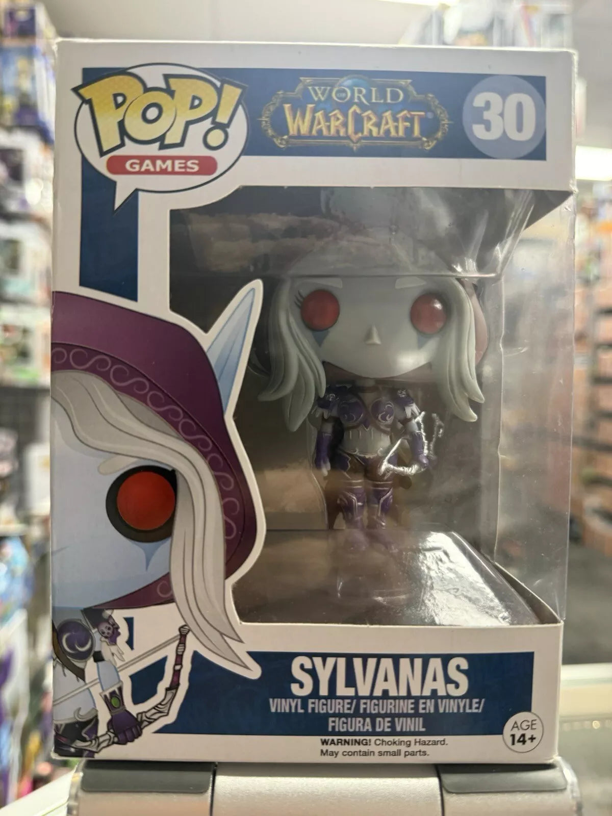 Funko Pop! Vinyl: World of Warcraft - Lady Sylvanas #30 + Protector (box Wear)