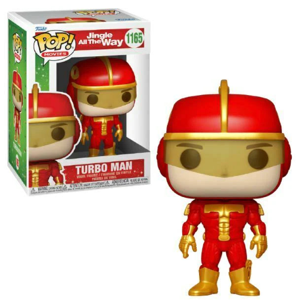 FUNKO POP! TURBO MAN #1165 - JINGLE ALL THE WAY + FREE PROTECTOR