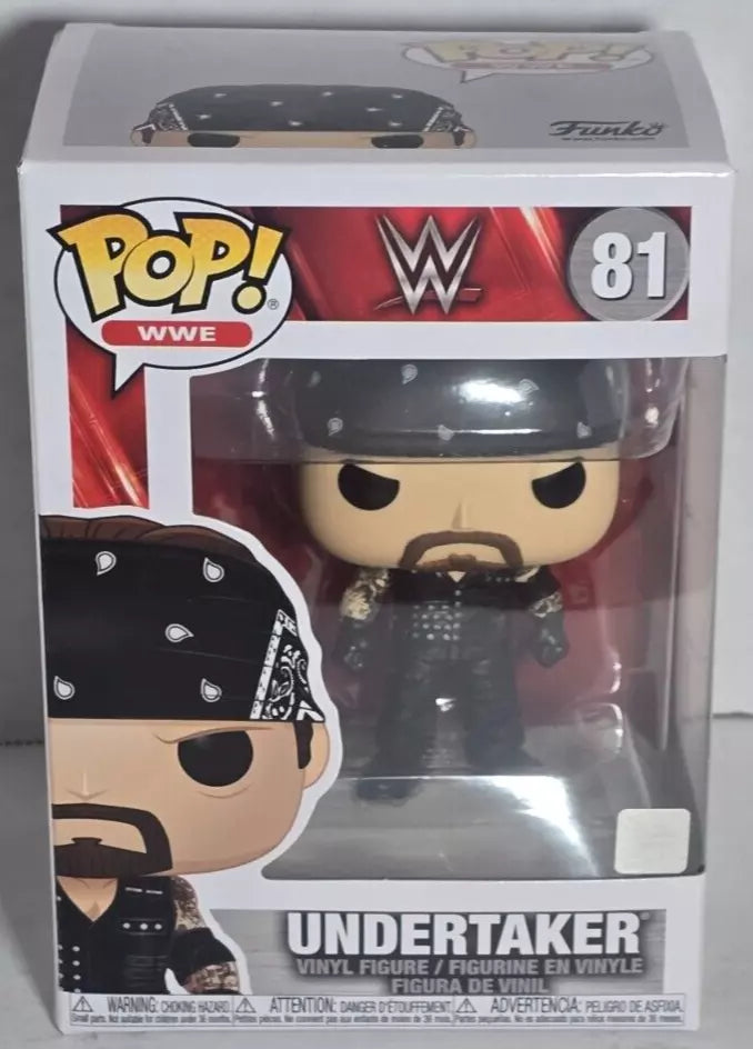 Funko Pop! Vinyl: WWE - Undertaker - #81 + PoP Protector