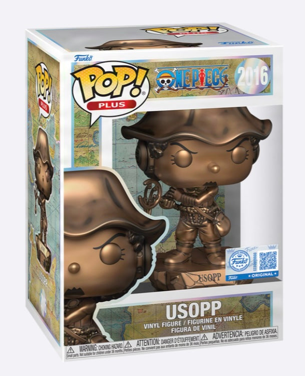 Preorder Funko Pop! Anime: One Piece - Usopp Bronze #2016