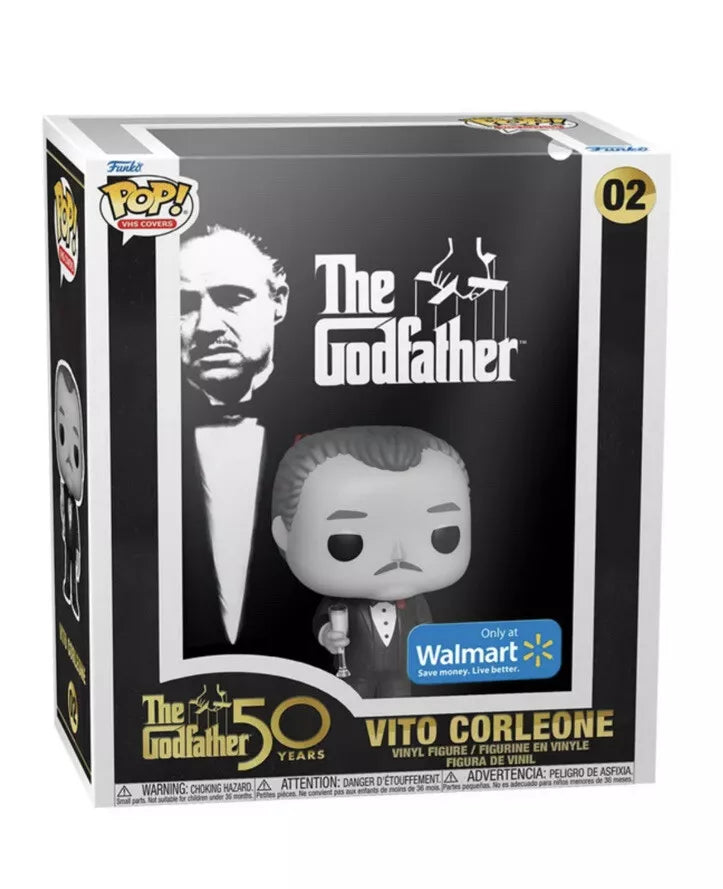 Funko Pop! VHS Cover #02 The Godfather - Vito Corleone Walmart Exclusive Figure