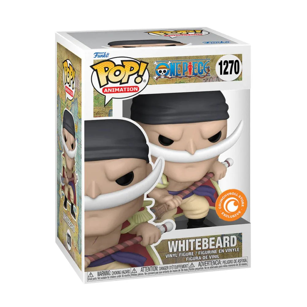 Funko POP! Animation: One Piece #1270 - Whitebeard Crunchyroll + PROTECTOR!