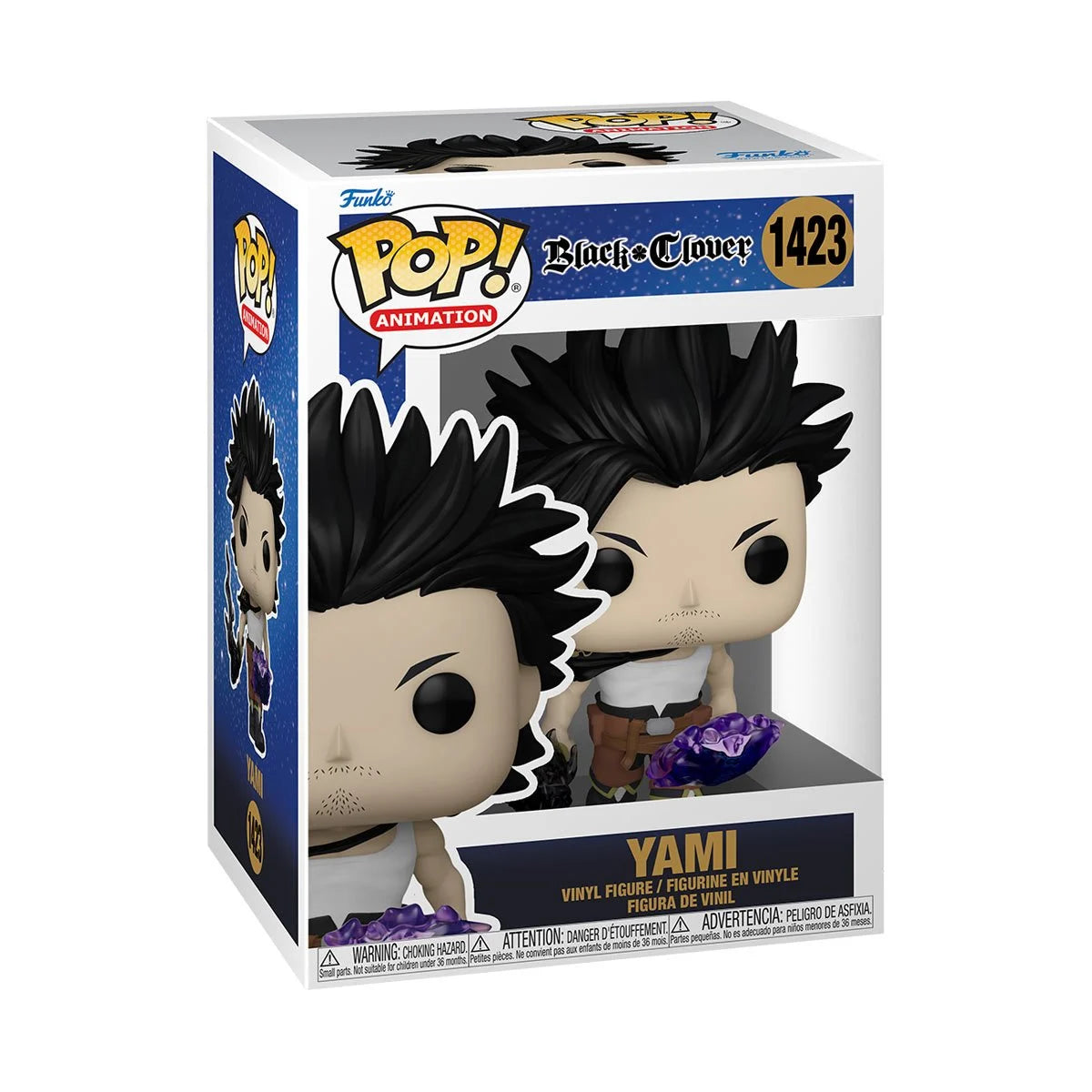Funko Pop! Black Clover Yami 1423 + Free Protector