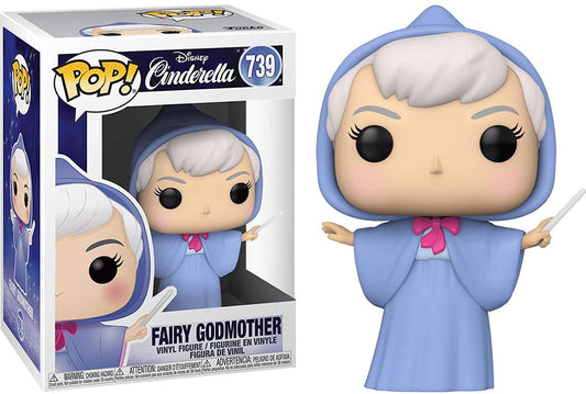 Funko Pop! Disney Cinderella Fairy Godmother 739 + Free Protector