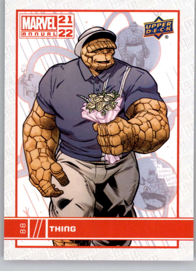 THING 2021-22 Upper Deck Marvel Annual Base Card #88
