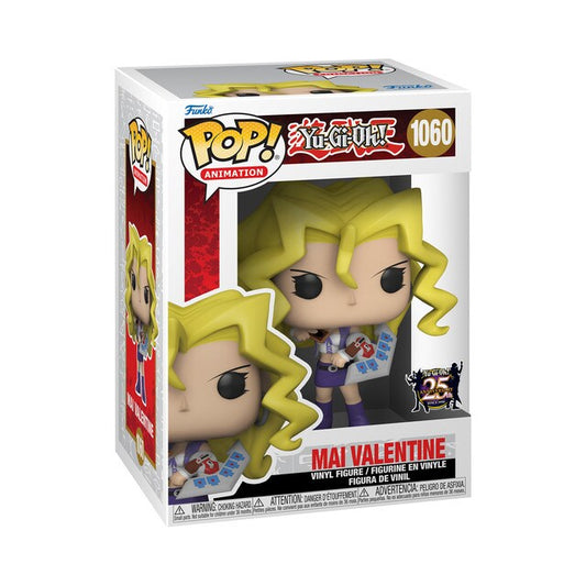 Funko POP! Animation: YU-GI-OH - Mai Valentine #1060 25th anniversary  + PROTECTOR!