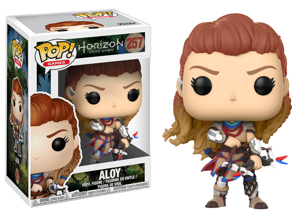 Funko Pop! Horizon Zero Dawn : Aloy 257 (VAULTED) + Pop Protector
