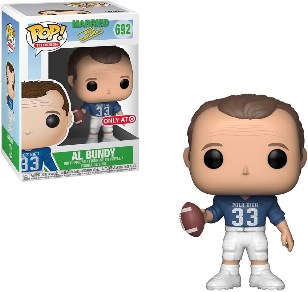 Funko Pop! Married with Children - Al Bundy (Polk High) 692 Target Exclusive + Free Protector