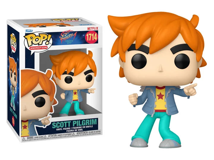 Funko Pop! Netflix Scott Pilgrim Takes Off - Scott Pilgrim 1714 + Free Protector