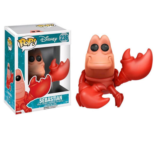 Funko Pop! Disney The Little Mermaid Sebastian 236 + Free Protector (VAULTED)