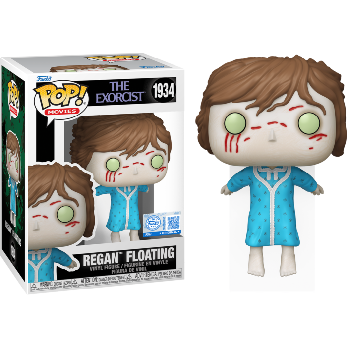 Funko Pop! The Exorcist - Regan Floating 1934 Funko Special Edition Figure + Pop Protector