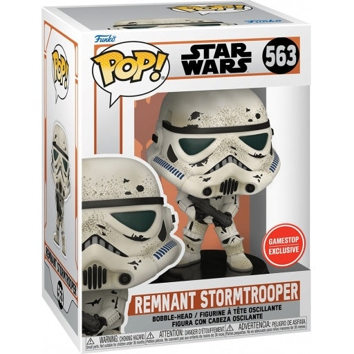 Funko Pop! Star Wars Remnant Stormtrooper 563 GameStop Exclusive + Free Protector
